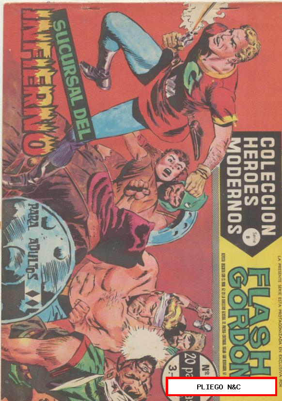 Flash Gordon Serie B nº 24. Héroes Modernos
