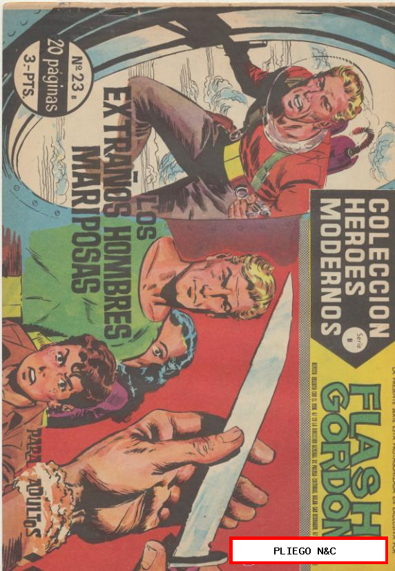 Flash Gordon Serie B nº 23. Héroes Modernos