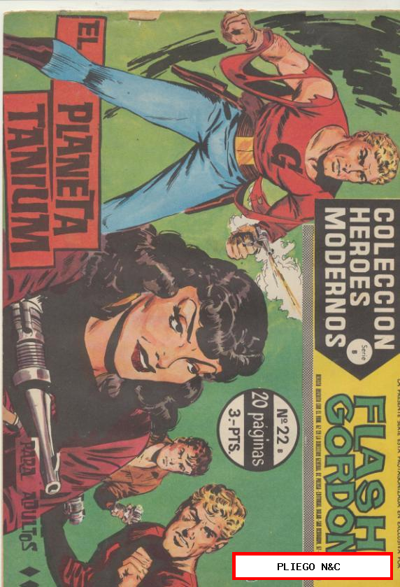 Flash Gordon Serie B nº 22. Héroes Modernos