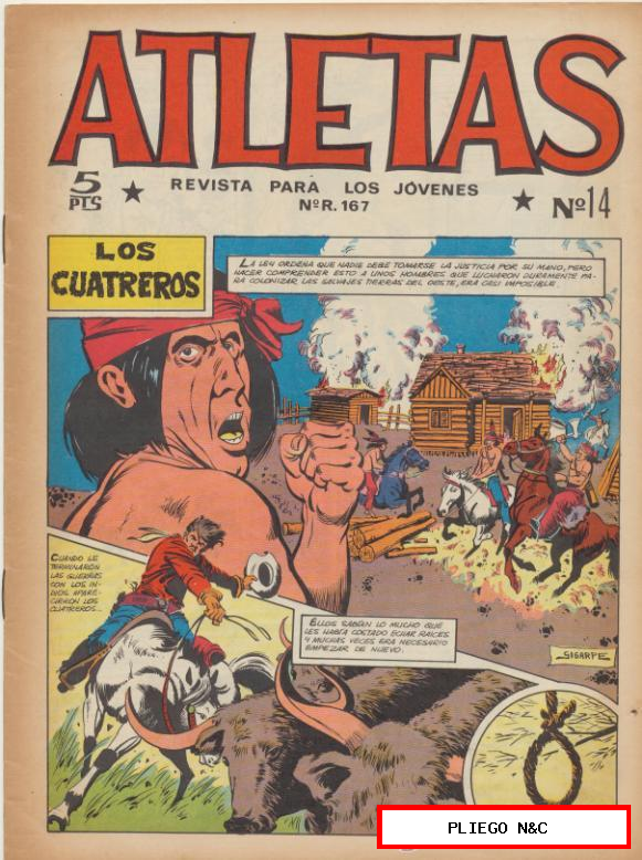 Atletas nº 14. Maga 1965