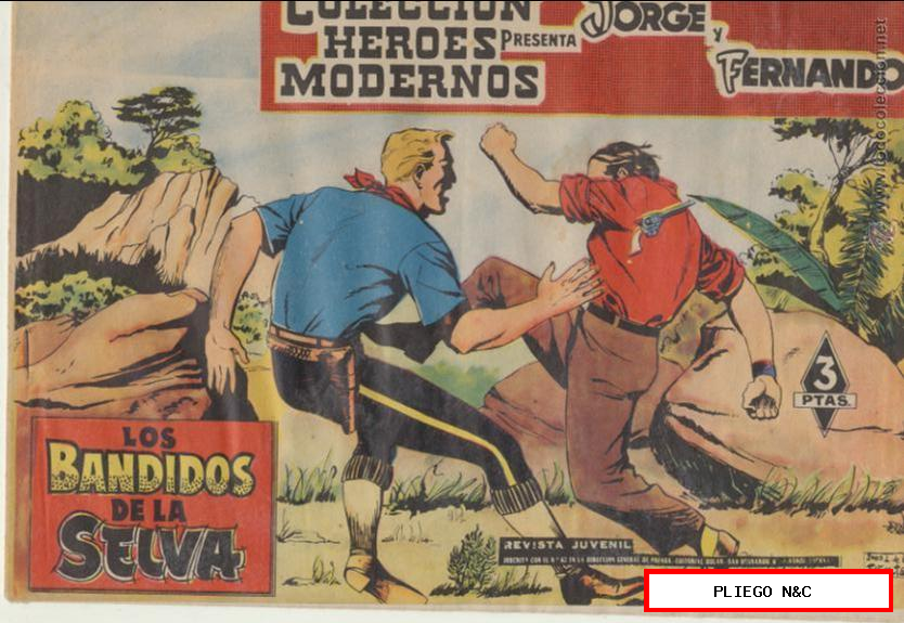 Jorge y Fernando nº 10. Dolar 1959