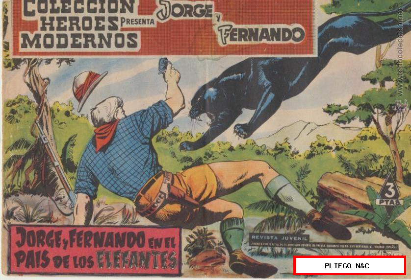 Jorge y Fernando nº 1. Dolar 1959