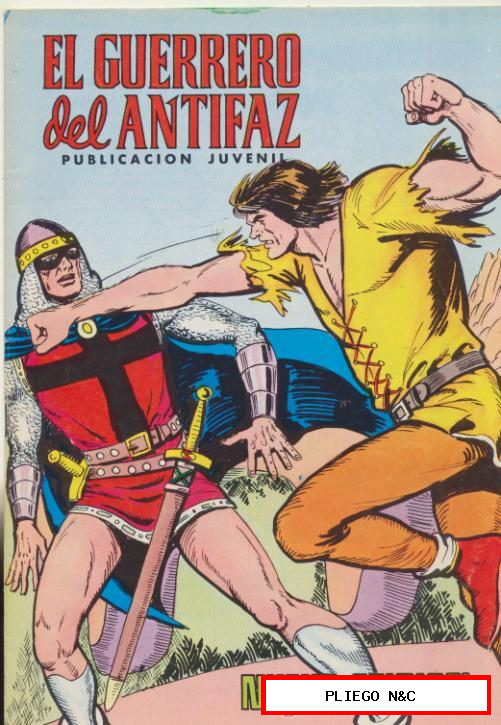 El Guerrero del Antifaz. nº 326. Valenciana 1972