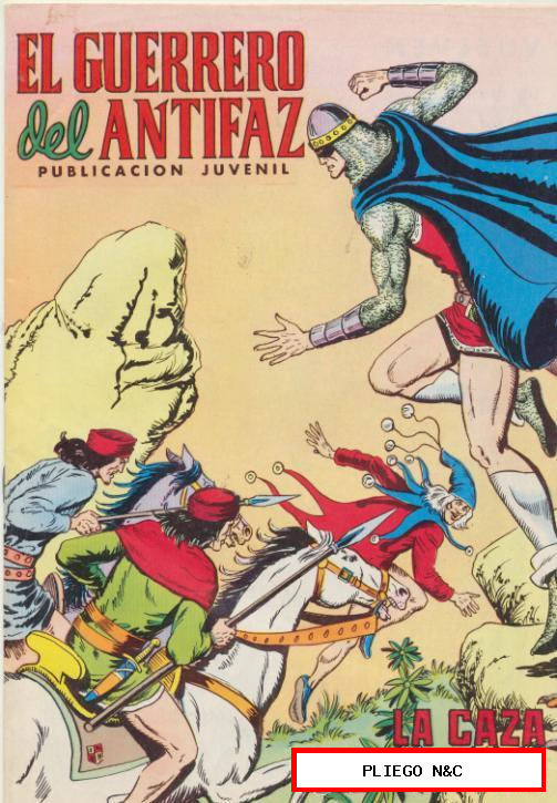 El Guerrero del Antifaz. nº 244. Valenciana 1972