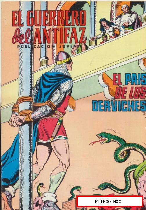 El Guerrero del Antifaz. nº 234. Valenciana 1972