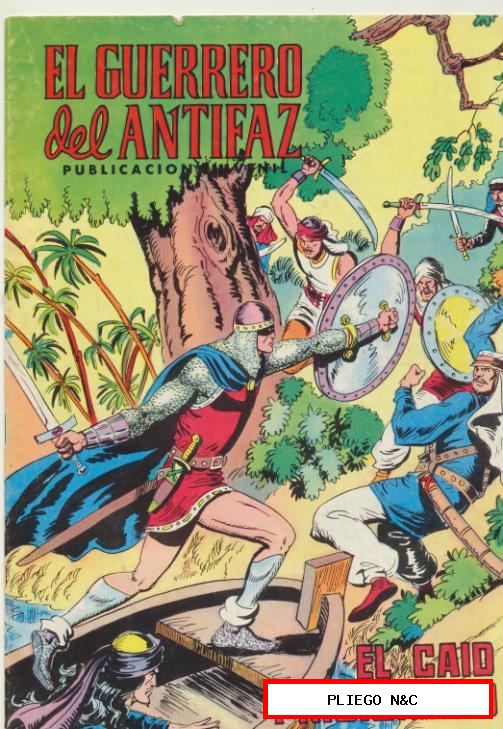 El Guerrero del Antifaz. nº 229. Valenciana 1972