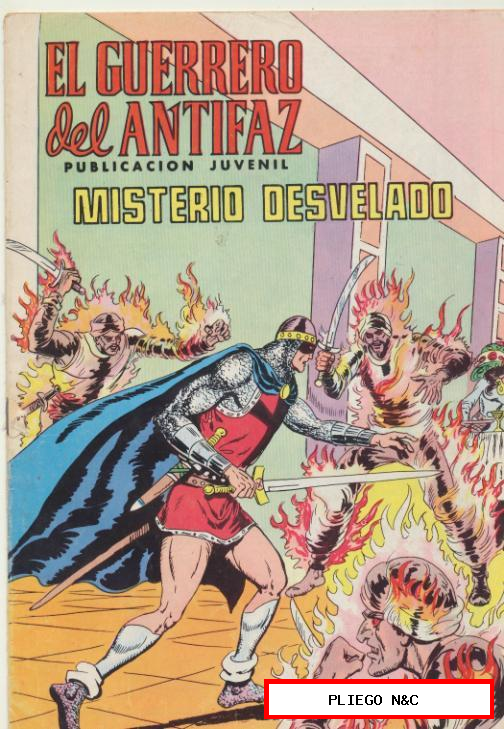 El Guerrero del Antifaz. nº 259. Valenciana 1972