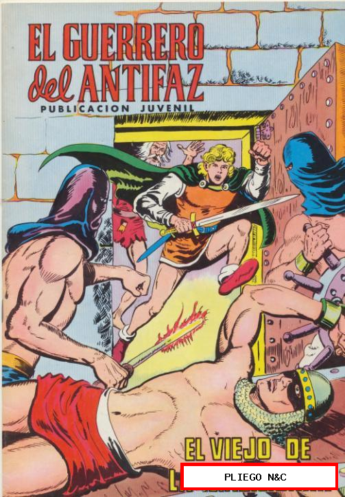 El Guerrero del Antifaz. nº 248. Valenciana 1972