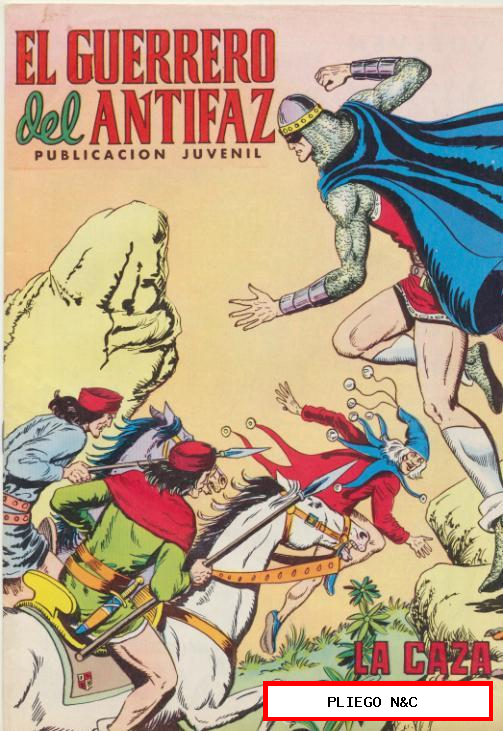 El Guerrero del Antifaz. nº 244. Valenciana 1972