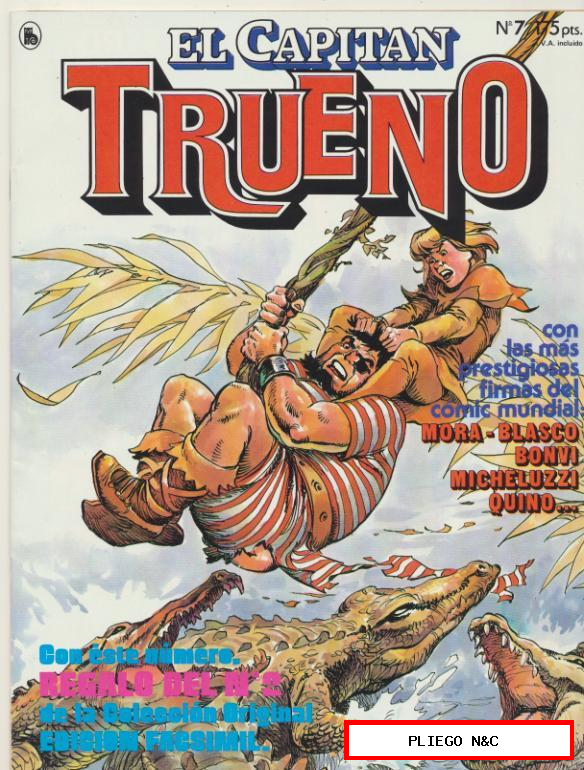 El Capitán Trueno nº 7. Bruguera 1986