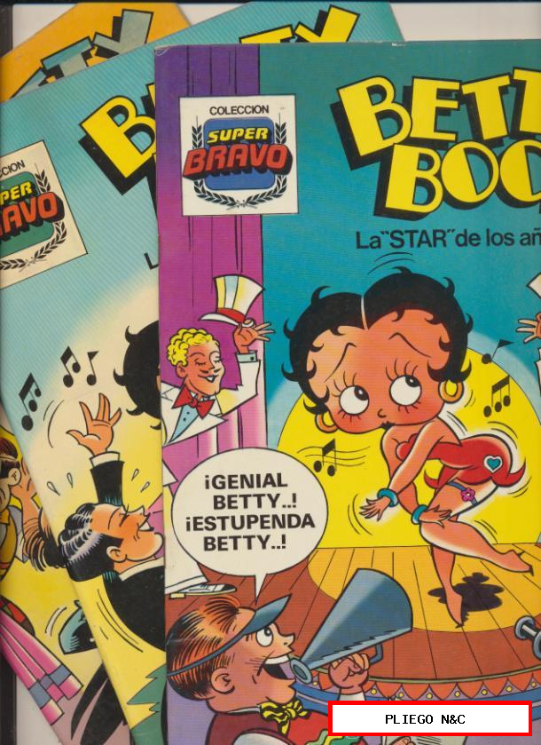 Betty Boop. Colección Completa en tres ejemplares