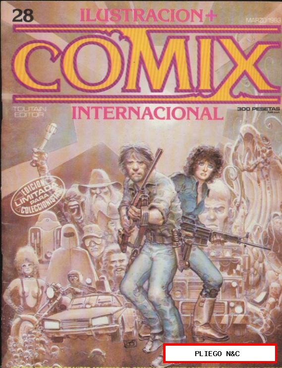 Comix Internacional nº 28. Edición limitada para coleccionistas