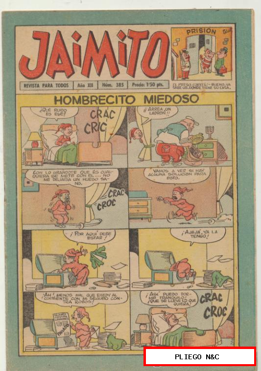 Jaimito 385. Valenciana 1945