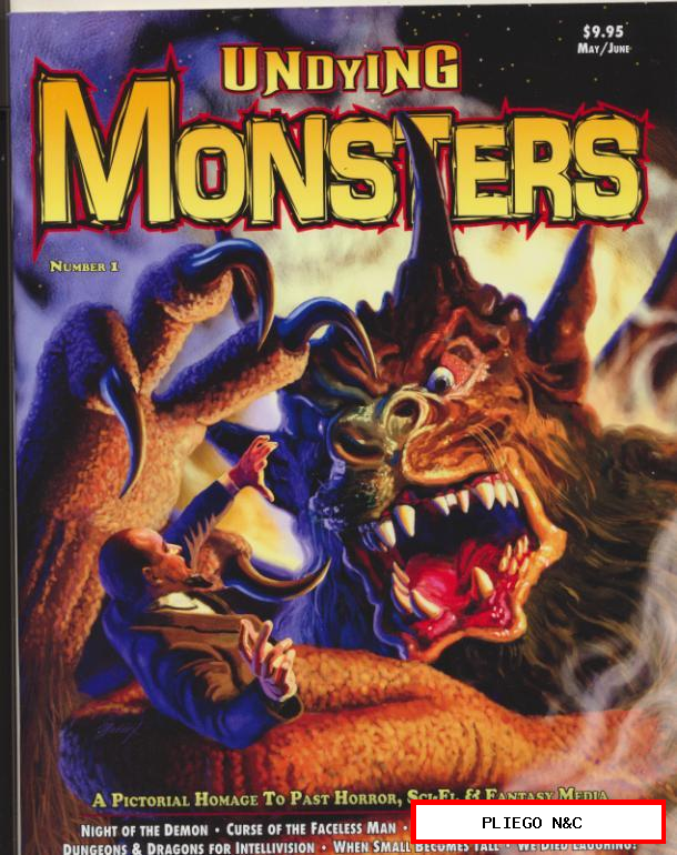 Undying Monsters nº 1. (68 páginas) 27x21. ¡IMPECABLE!