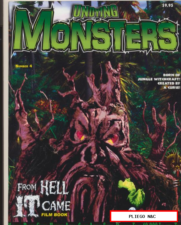 Undying Monsters nº 4. (68 páginas) 27x21. ¡IMPECABLE!