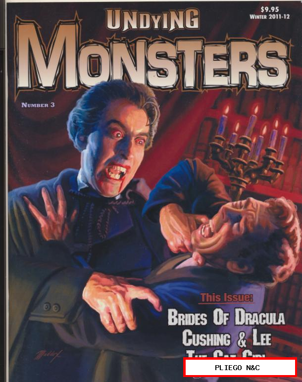 Undying Monsters nº 3. (68 páginas) 27x21. ¡IMPECABLE!