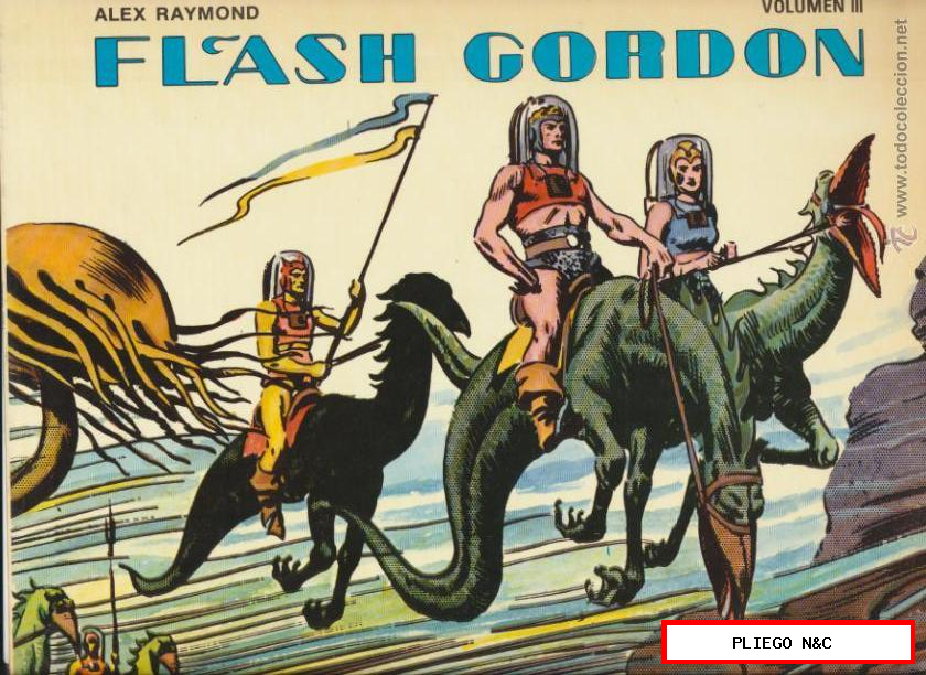 Flash Gordon vol. 3. Alex Raymond. Ediciones B.O.