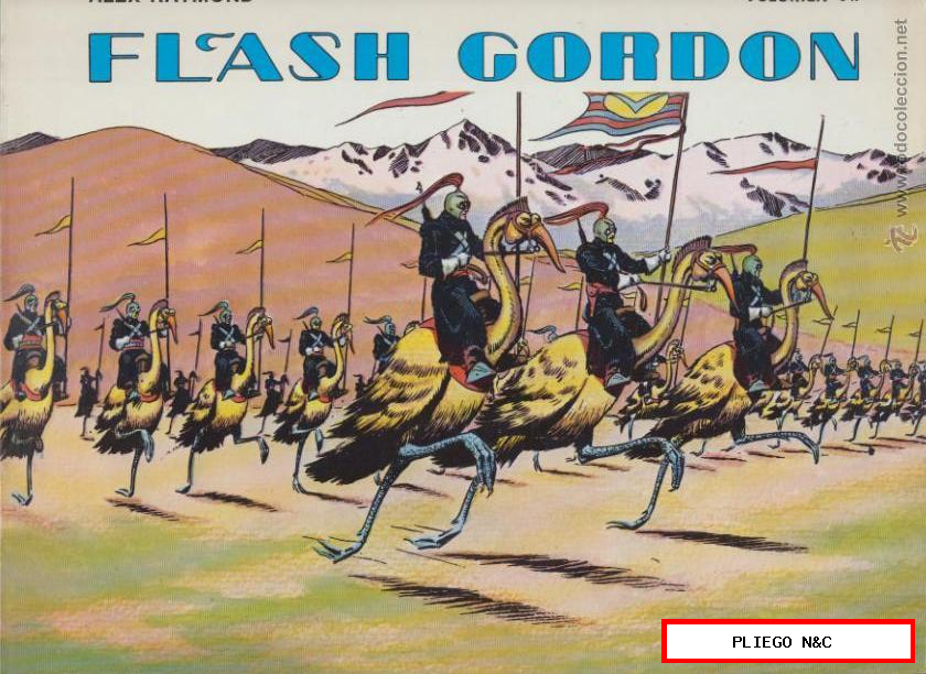 Flash Gordon vol. 1 (VII) Alex Raymond. Ediciones B.O.
