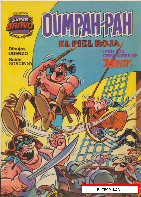 Oumpah-Pah. Súper Bravo nº 3. 1ª Edición Bruguera 1982
