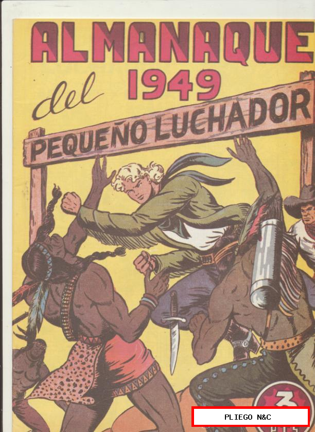 EL PEQUEÑO LUCHADOR. Almanaque 1949. Reedición
