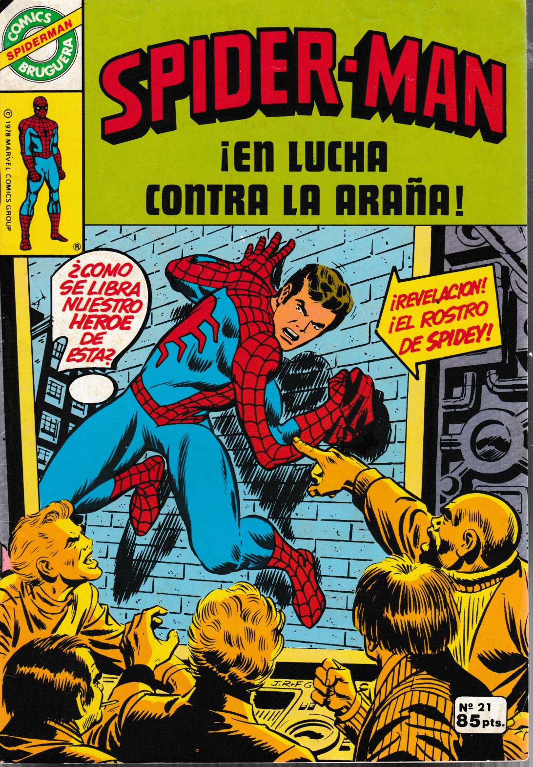 Spiderman. Bruguera 1980. Nº 21