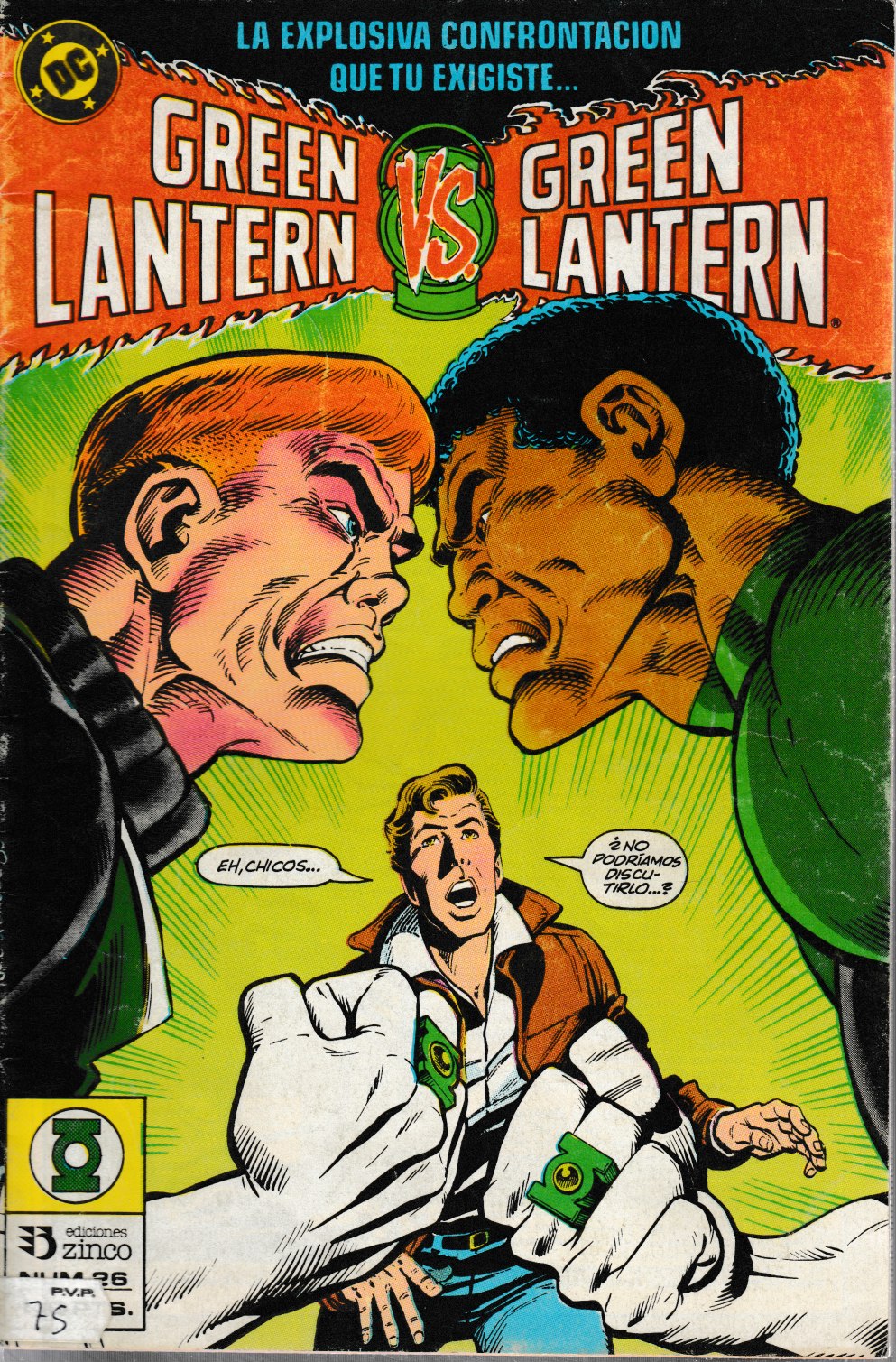 Green Lantern. Zinco 1986. Nº 26