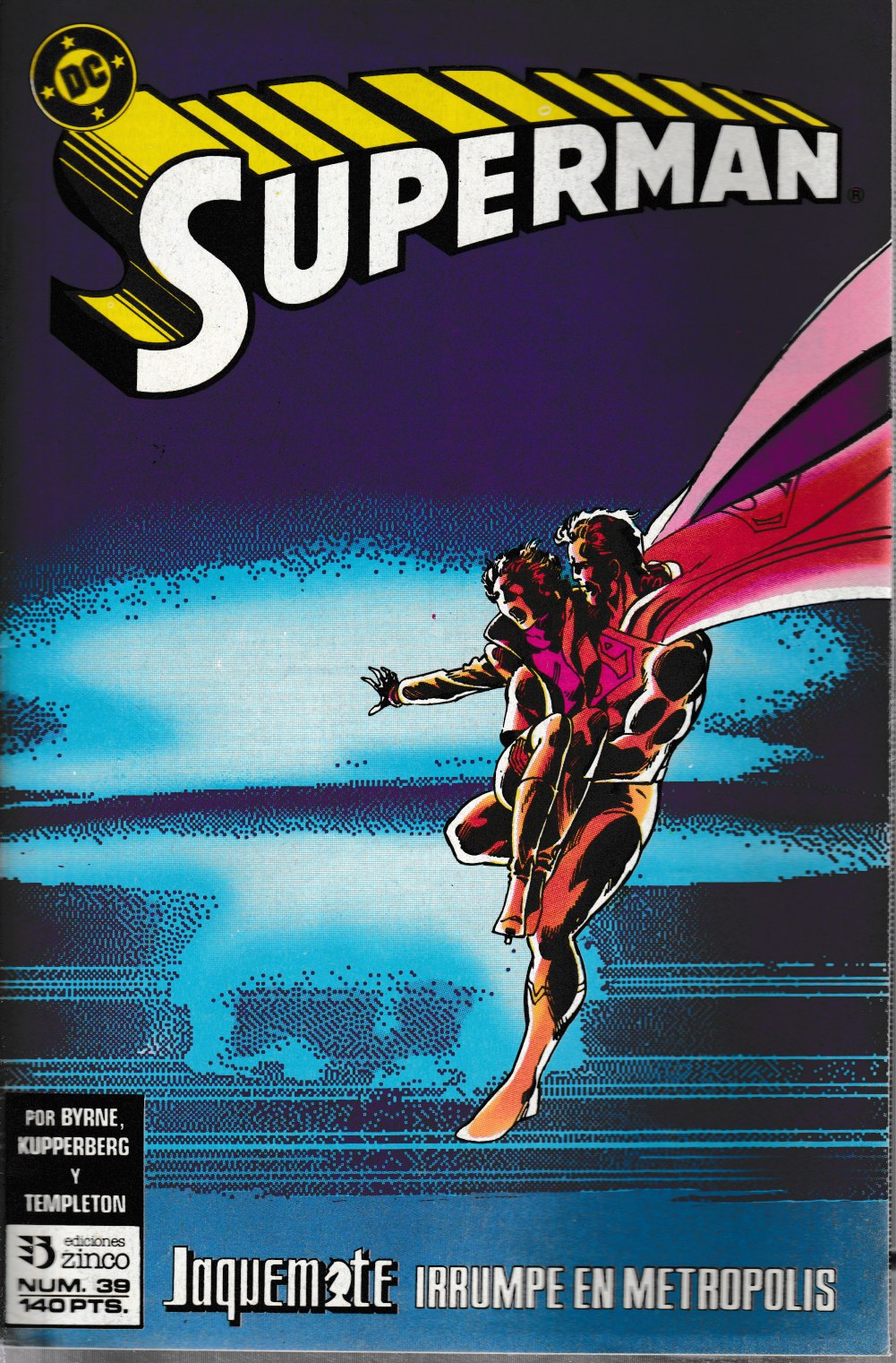 Superman. Zinco 1987. Nº 39