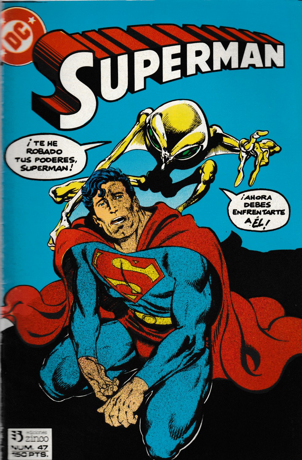 Superman. Zinco 1987. Nº 47