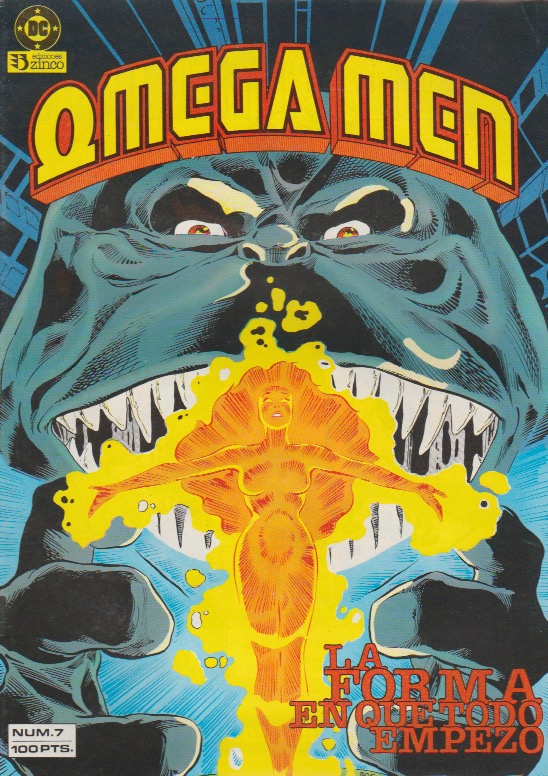Omega Men. Zinco 1984. Nº 7