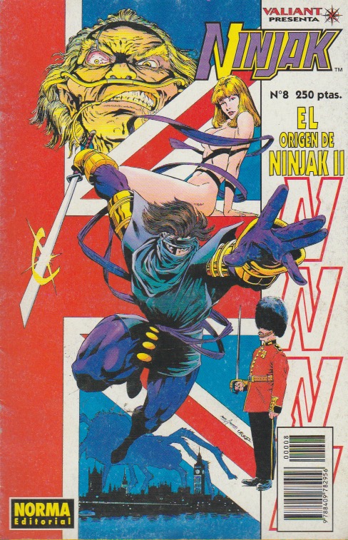Ninjak. Norma 1995. Nº 8