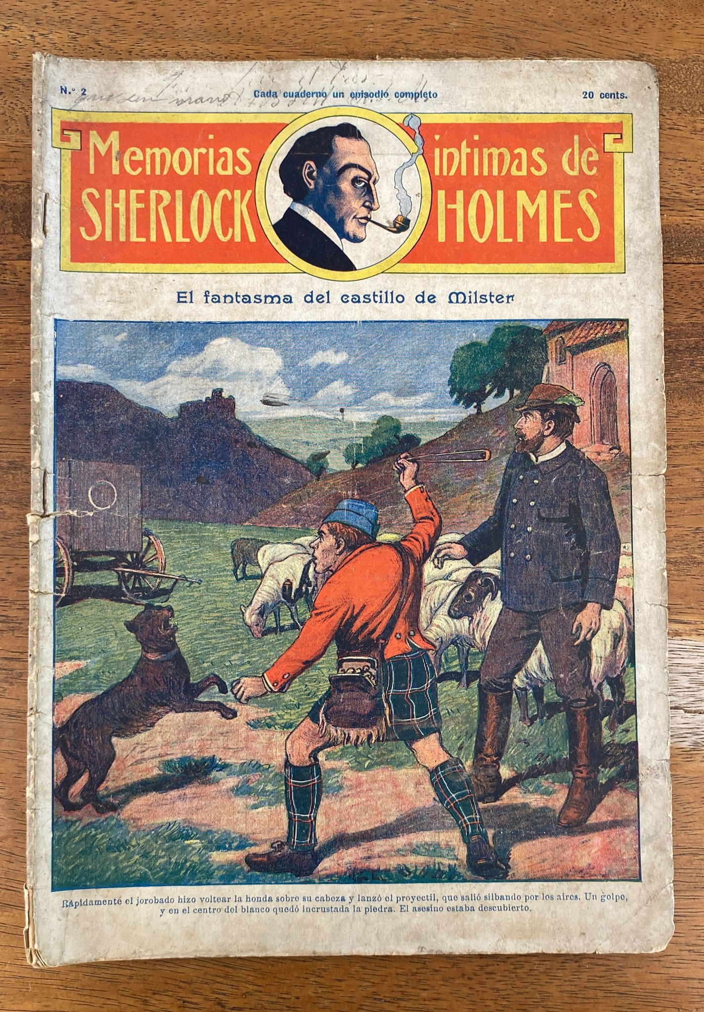 Memorias Íntimas de Sherlock Holmes nº 2. F. Granada y Cª
