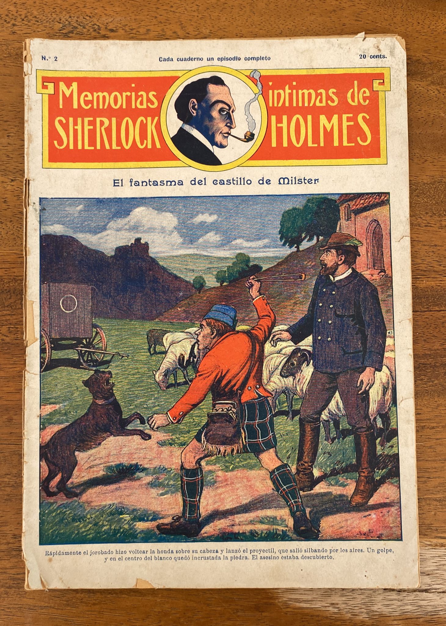 Memorias Íntimas de Sherlock Holmes nº 2. F. Granada y Cª