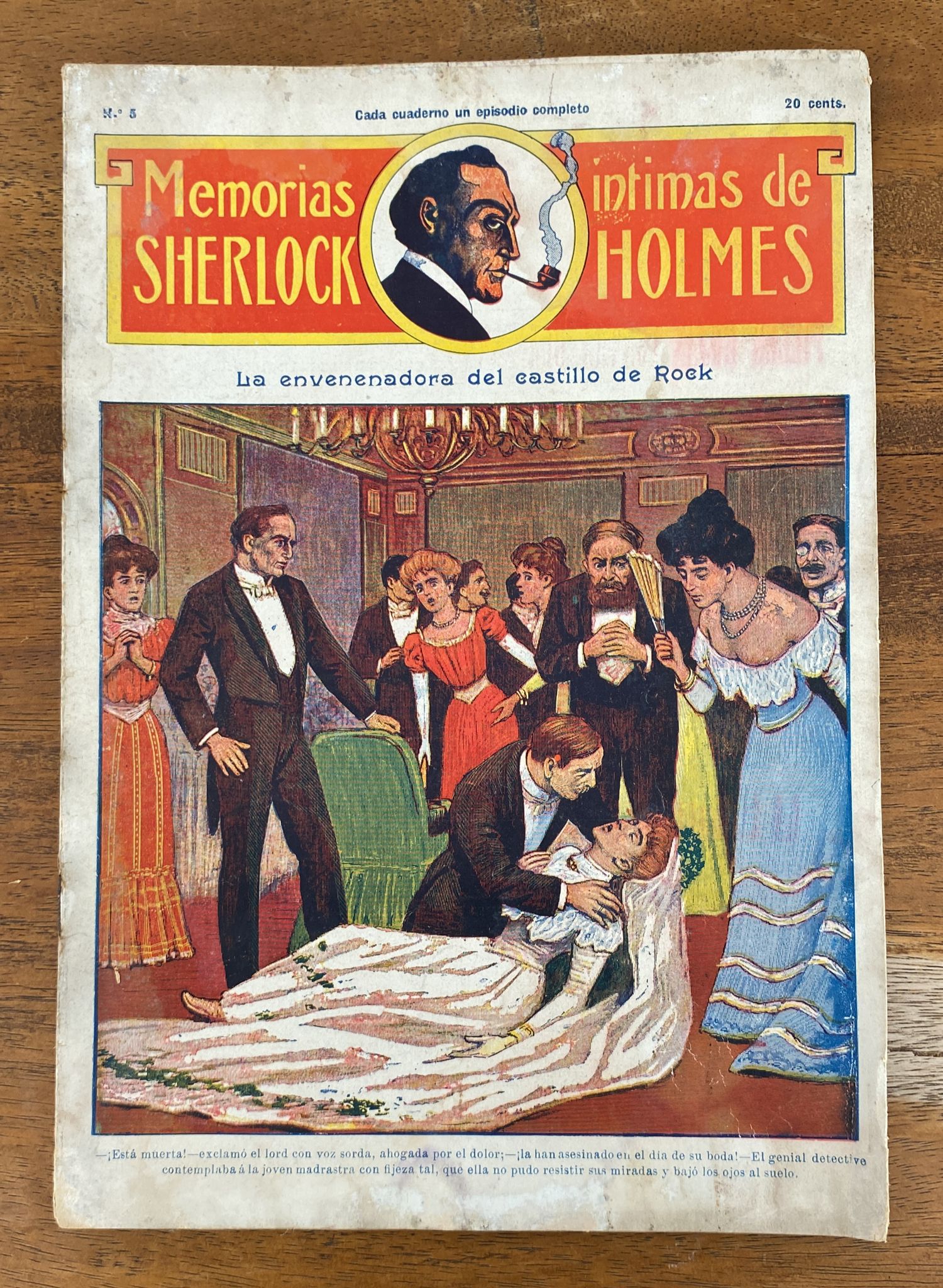 Memorias Íntimas de Sherlock Holmes nº 5. F. Granada y Cª
