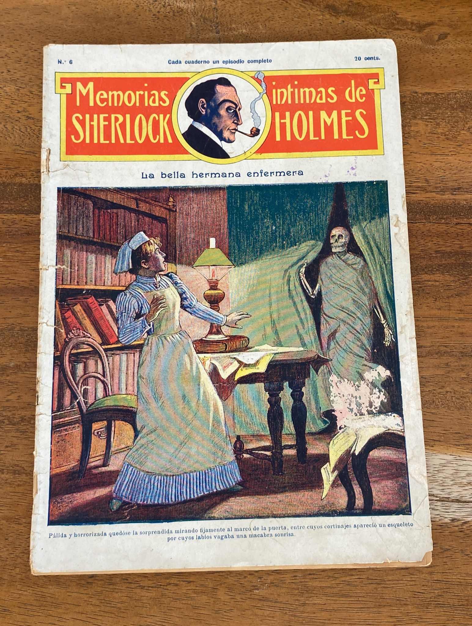Memorias Íntimas de Sherlock Holmes nº 6. F. Granada y Cª