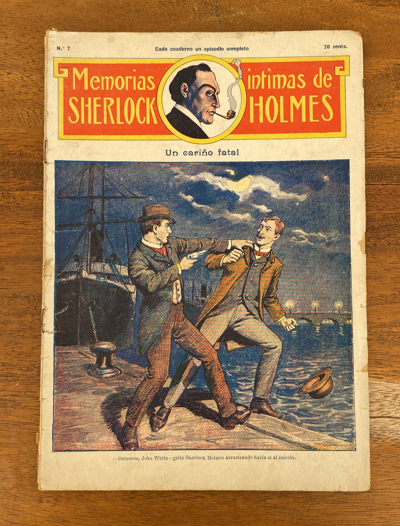 Memorias Íntimas de Sherlock Holmes nº 7. F. Granada y Cª