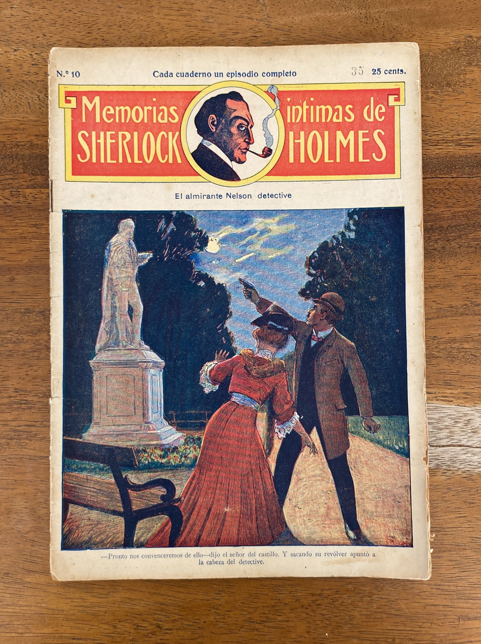 Memorias Íntimas de Sherlock Holmes nº 10. F. Granada y Cª