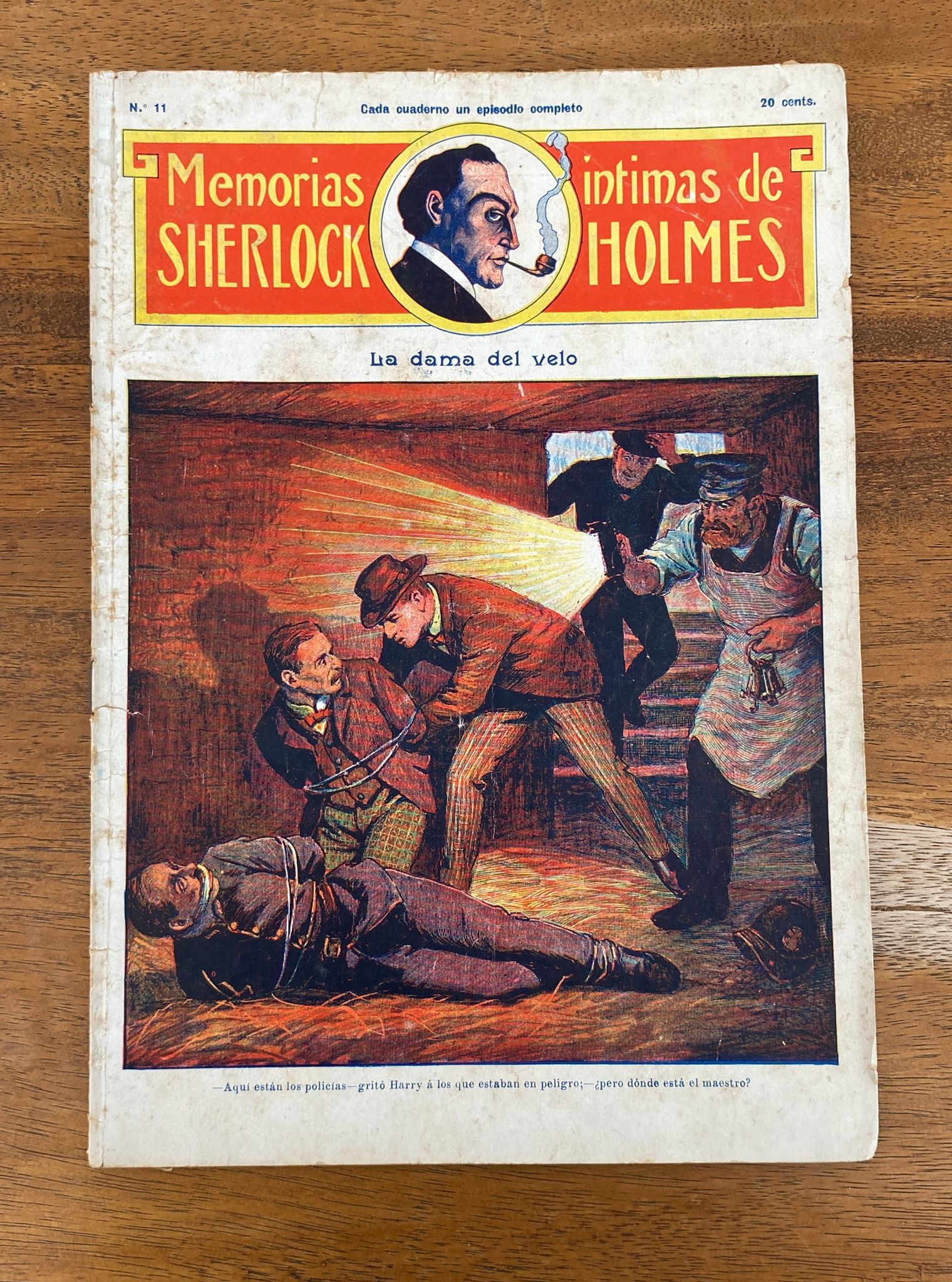 Memorias Íntimas de Sherlock Holmes nº 11. F. Granada y Cª