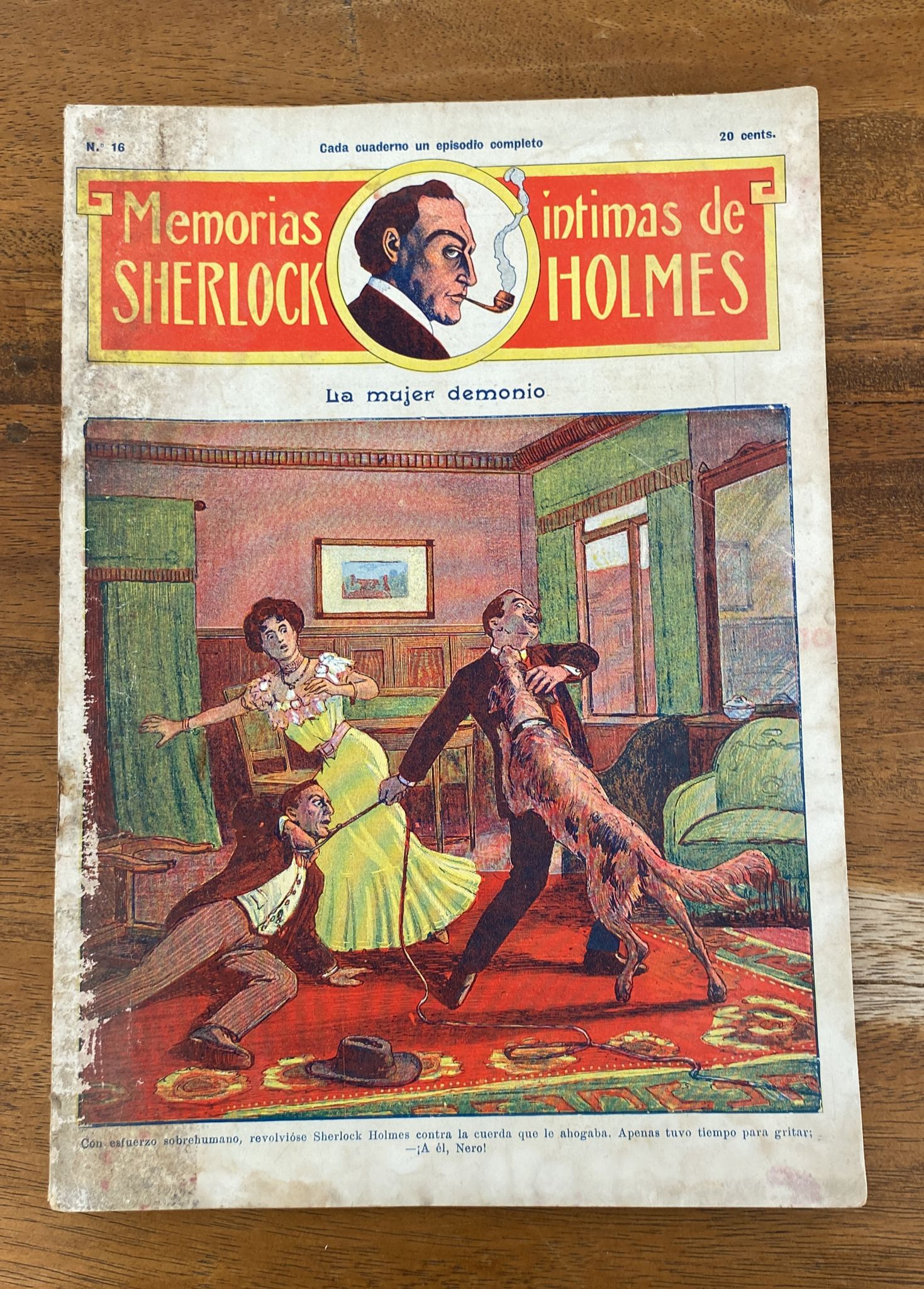 Memorias Íntimas de Sherlock Holmes nº 16. F. Granada y Cª