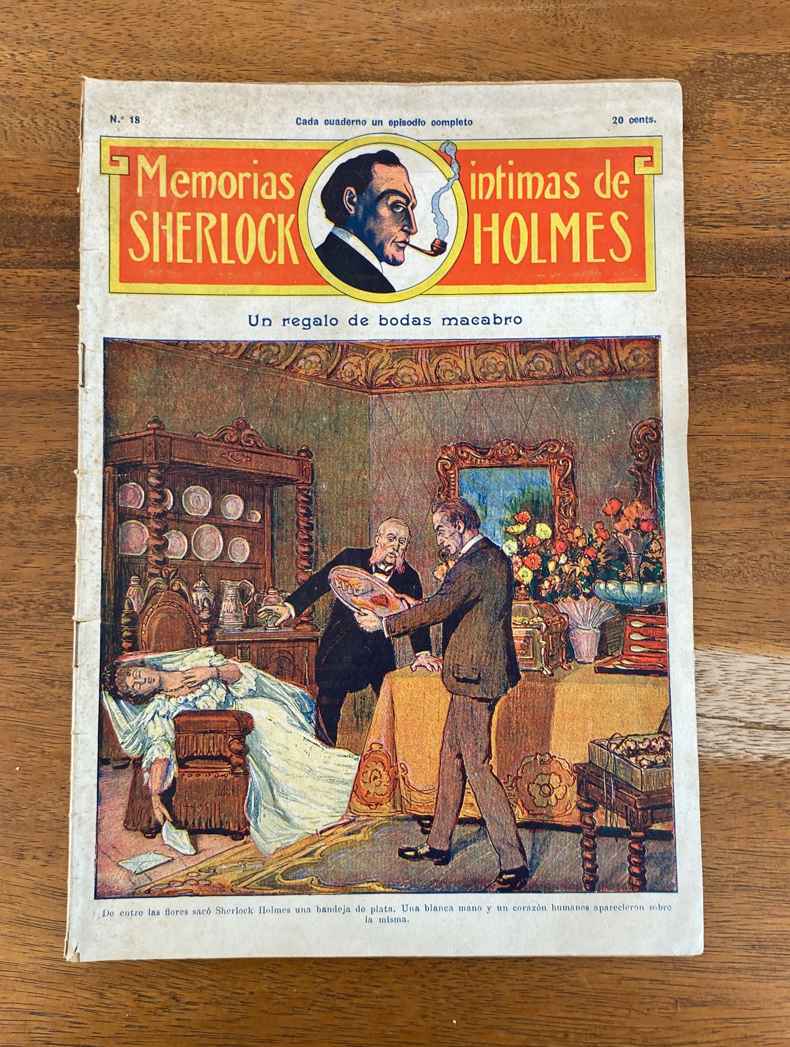 Memorias Íntimas de Sherlock Holmes nº 18. F. Granada y Cª