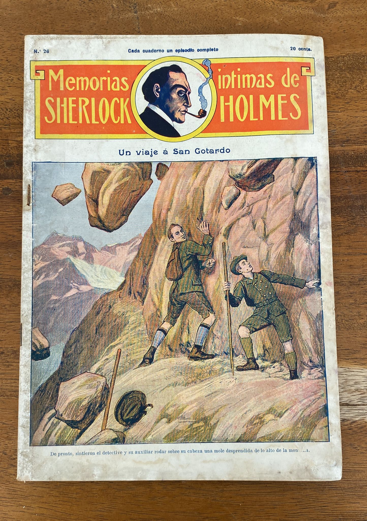 Memorias Íntimas de Sherlock Holmes nº 26. F. Granada y Cª