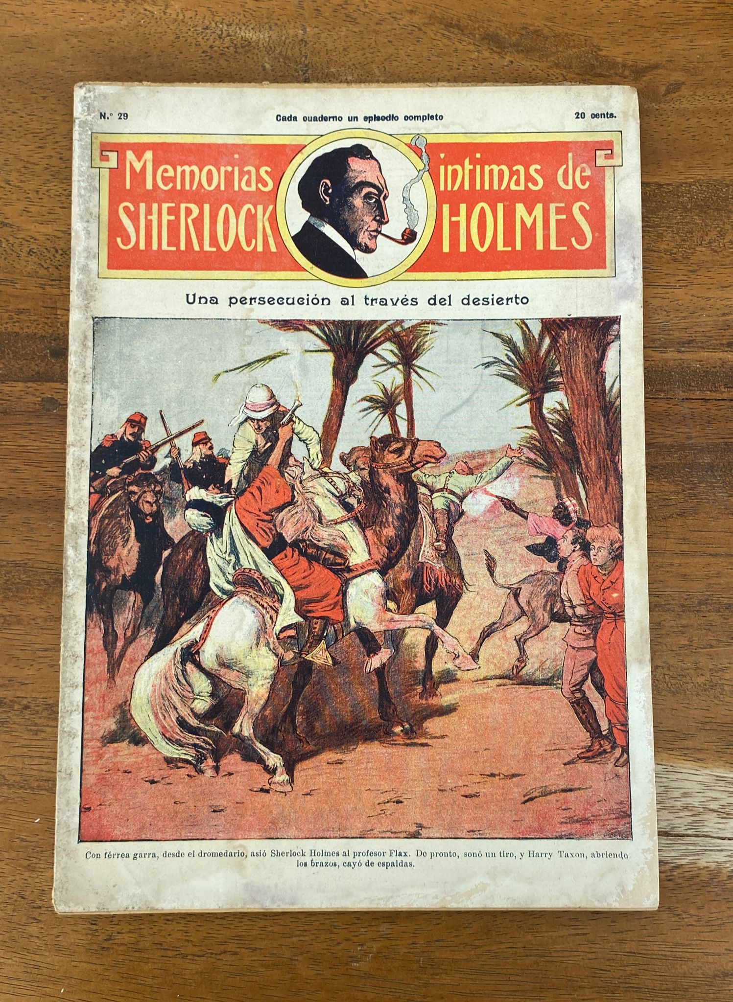 Memorias Íntimas de Sherlock Holmes nº 29. F. Granada y Cª