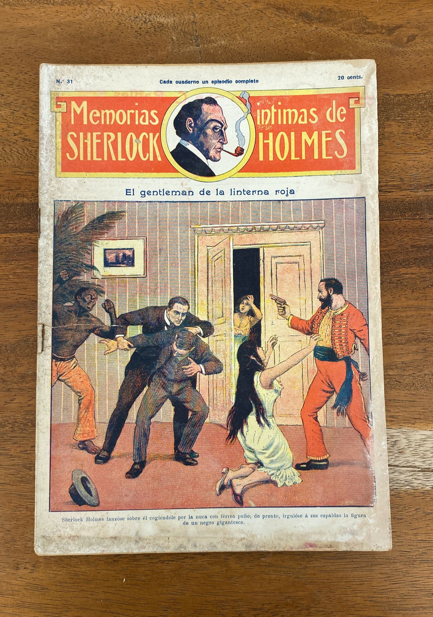 Memorias Íntimas de Sherlock Holmes nº 31. F. Granada y Cª