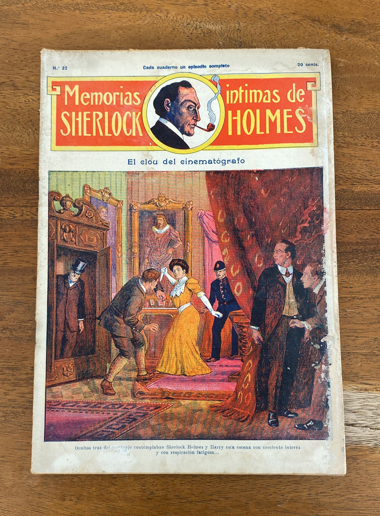 Memorias Íntimas de Sherlock Holmes nº 32. F. Granada y Cª