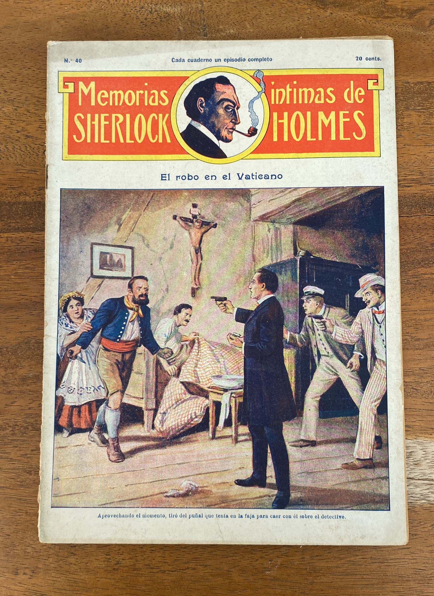 Memorias Íntimas de Sherlock Holmes nº 40. F. Granada y Cª