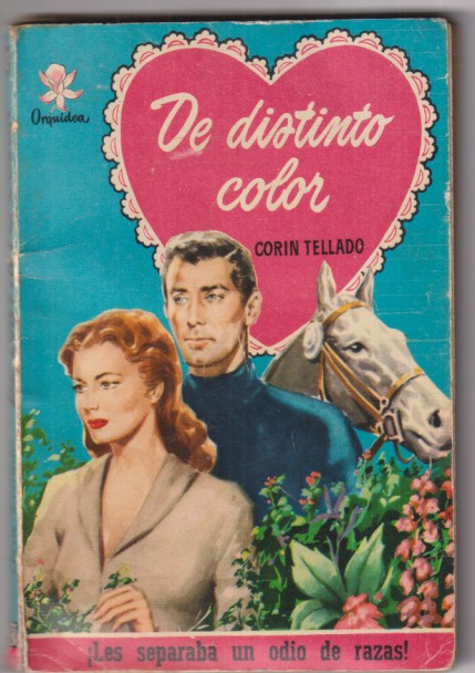 orquidea 12. De distinto color por corín tellado.  Primera Edición Bruguera 1954