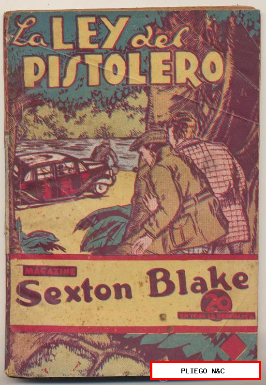 Magazine Sexton Blake nº 636. La ley del pistolero. Tor 1942