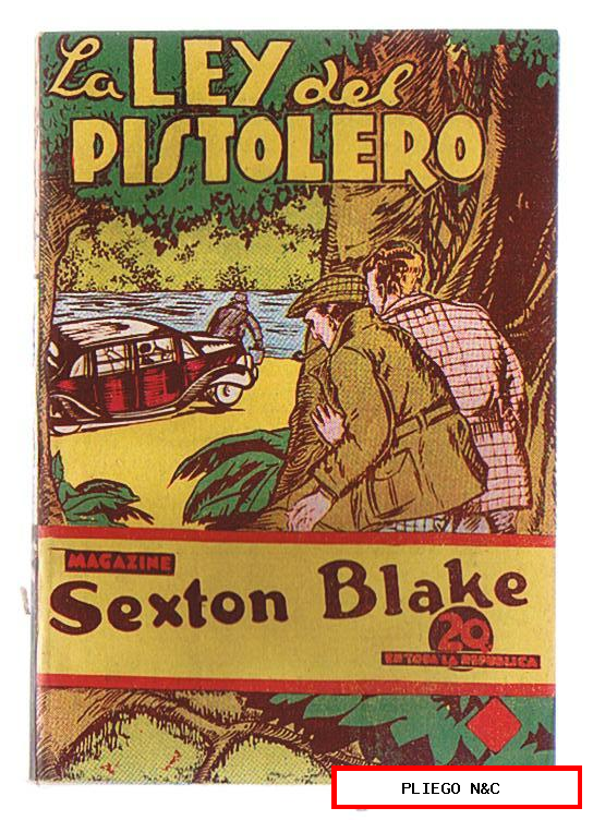 Magazine Sexton Blake nº 636. La ley del pistolero. Tor 1942