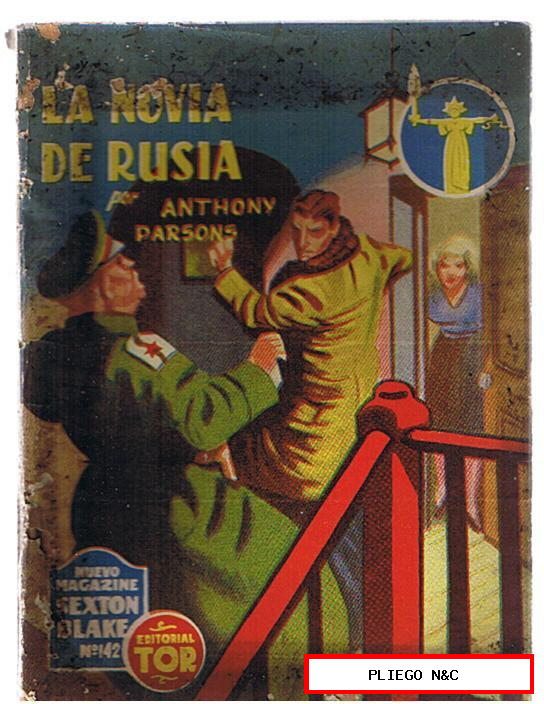 Nuevo Magazine Sexton Blake nº 142. La novia de Rusia por A. Parsons. Tor 1950