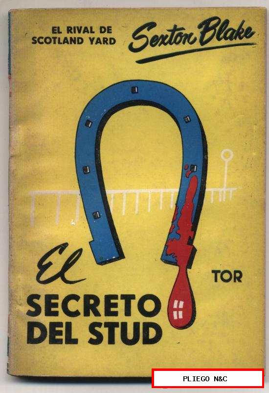 Nueva Sexton Blake nº 14. El secreto del Stud. Tor 1957