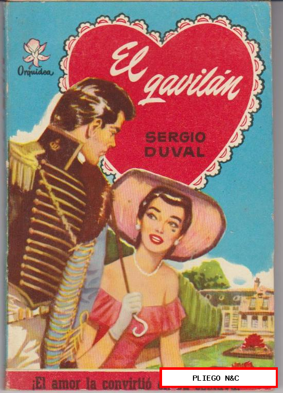 Orquídea nº 122. El Gavilán por Sergio Duval. 1ª Edición Bruguera 1957